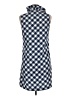 Mud Pie Checkered-gingham Blue Casual Dress Size 8 - photo 2