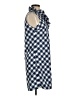 Mud Pie Checkered-gingham Blue Casual Dress Size 8 - photo 4