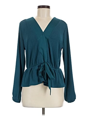 Saks Fifth Avenue Long Sleeve Blouse (view 1)