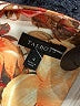Talbots Print Orange Cocktail Dress Size 4 - photo 7