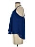 Mine 100% Polyester Blue Sleeveless Blouse Size S - photo 5