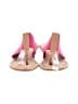 Laura Scott Color Block Pink Sandals Size 7 1/2 - photo 2