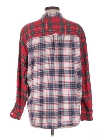 American Eagle Outfitters Long Sleeve Button-Down Shirt (view 2)
