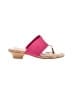 Laura Scott Color Block Pink Sandals Size 7 1/2 - photo 1