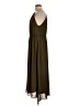 H&M 100% Polyester Solid Brown Casual Dress Size 10 - photo 5