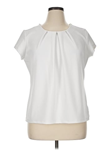 Liz Claiborne Short Sleeve Blouse (view 1)