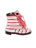 Assorted Brands Stripes Red Ankle Boots Size 4 (baby) - photo 1