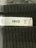MNG Solid Black Casual Dress Size 4 - photo 7