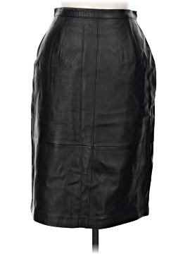 Jaclyn Smith Faux Leather Skirt
