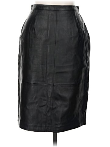 Jaclyn Smith Faux Leather Skirt (view 1)
