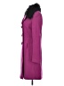 Bagatelle Purple Wool Coat Size 4 - photo 5