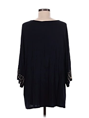 DG^2 by Diane Gilman 3/4 Sleeve Blouse (view 2)
