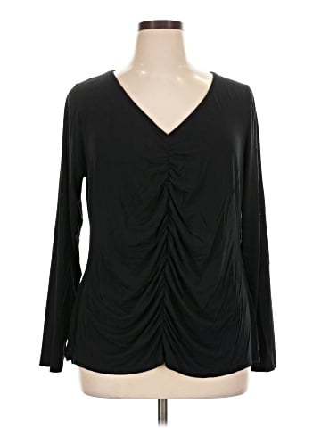 Ava & Viv Long Sleeve Blouse (view 1)