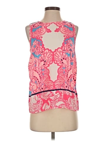 Lilly Pulitzer Sleeveless Silk Top (view 1)