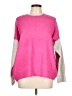 Vince Camuto Color Block Pink Pullover Sweater Size L - photo 1