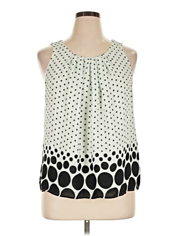 Elle Sleeveless Blouse (view 1)