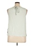 Elle 100% Rayon Green Sleeveless Blouse Size XL - photo 2