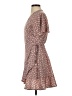 Unbranded 100% Polyester Floral Brown Casual Dress Size S - photo 5