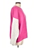 Vince Camuto Color Block Pink Pullover Sweater Size L - photo 4