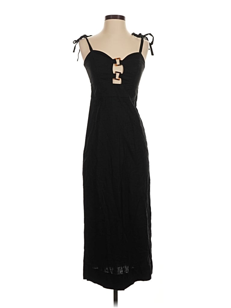 Pre-owned Topshop Cocktail Dress In Black