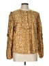 J.Crew 100% Cotton Gold Long Sleeve Blouse Size L - photo 1