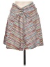 Soybu Stripes Gray Casual Skirt Size M - photo 1