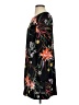 H&M 100% Polyester Print Black Casual Dress Size XS - photo 5