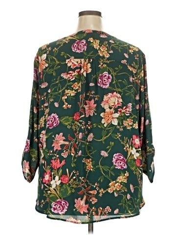 Maurices 3/4 Sleeve Blouse (view 2)