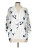 Daniel Rainn 100% Rayon White Kimono Size L (estimated) - photo 1
