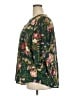 Maurices 100% Polyester Floral Green 3/4 Sleeve Blouse Size 2X - photo 5