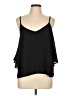 Love Culture 100% Polyester Black Sleeveless Blouse Size L - photo 1