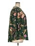 Maurices 100% Polyester Floral Green 3/4 Sleeve Blouse Size 2X - photo 4
