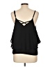 Love Culture 100% Polyester Black Sleeveless Blouse Size L - photo 2