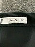 MNG Solid Black Casual Skirt Size M - photo 4