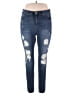 Torrid Hearts Blue Jeans Size 18 - photo 1