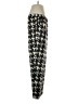 J.Crew 100% Silk Houndstooth Black Silk Pants Size 4 - photo 4