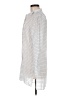 Alice + Olivia Silver Long Sleeve Button-Down Shirt Size M - photo 5