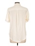 Equipment 100% Polyester Ivory Short Sleeve Blouse Size L - photo 2