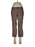 Maurices 100% Cotton Brown Cargo Pants Size 7 - 8 - photo 1