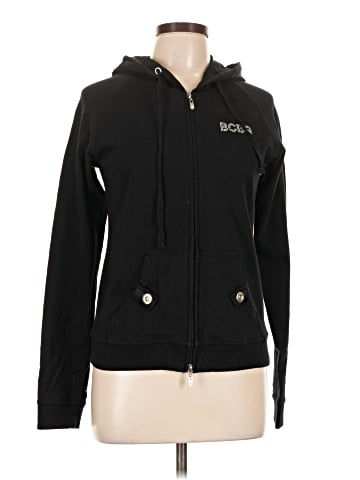BCBGMAXAZRIA Zip Up Hoodie (view 1)
