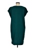 Theory 100% Polyester Solid Teal Casual Dress Size M - photo 2