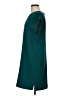 Theory 100% Polyester Solid Teal Casual Dress Size M - photo 6