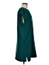 Theory 100% Polyester Solid Teal Casual Dress Size M - photo 5