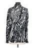 Equipment Animal Print Silver Long Sleeve Blouse Size XS - photo 2