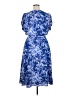 Talbots Print Blue Casual Dress Size 16 - photo 2