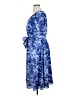 Talbots Print Blue Casual Dress Size 16 - photo 5