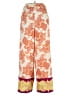 ELOQUII Paisley Ivory Casual Pants Size 16 Plus - photo 1