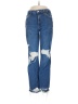 Forever 21 Hearts Blue Jeans Size 29 waist - photo 1