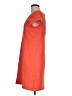 Ellen Tracy 100% Polyester Solid Orange Casual Dress Size 6 - photo 5
