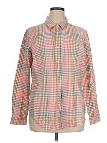 L.L.Bean Long Sleeve Button-Down Shirt (view 1)